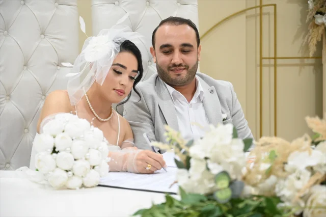Osmaniye'de çiftler unutulmaz gün için sıraya girdi 11.11.2025
