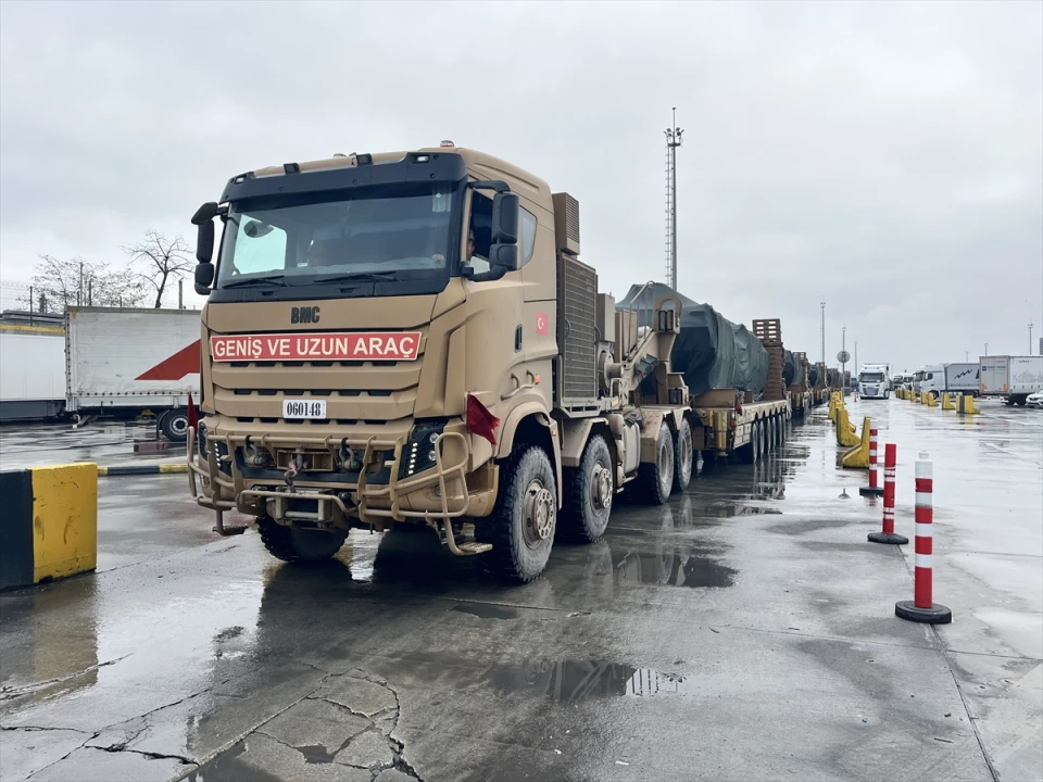 Türk Silahlı Kuvvetleri 'Stone Wall 2025' Tatbikatı İçin Yola Çıktı