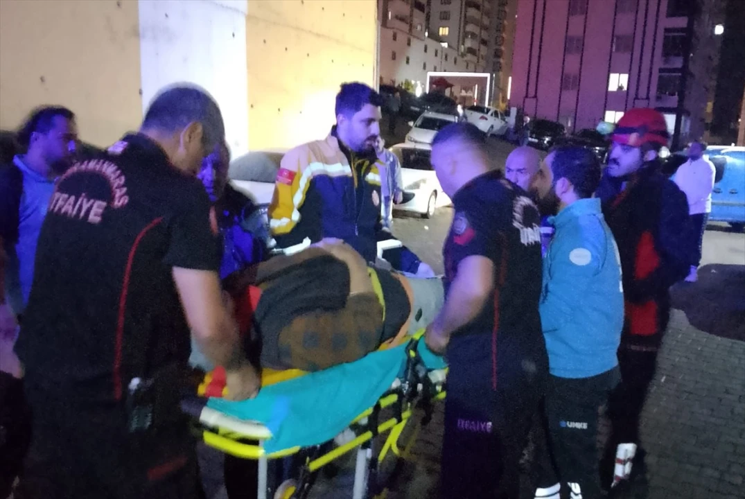 Kahramanmaraş'ta asansör faciası 5 kişiyi yaraladı