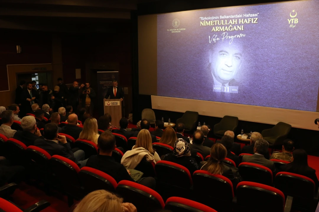 Kosova'da Prof. Dr. Nimetullah Hafız İçin Anlamlı Vefa Programı