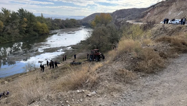 Kırıkkale'deki Dehşet Anı: Traktör Uçurumdan Yuvarlandı