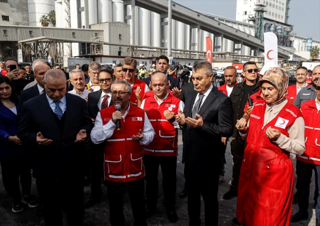 Türk Kızılayın "İyilik Gemisi" Gazze Yolunda Umut Taşıyor