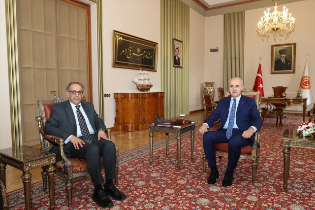 Numan Kurtulmuş'tan Kuveyt Büyükelçisi ile Kritik Görüşme