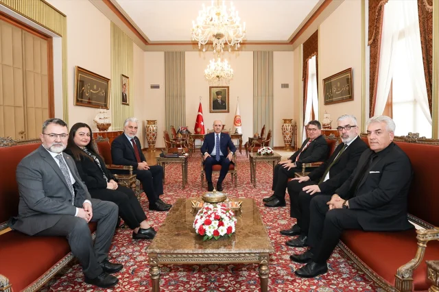 TBMM Başkanı Kurtulmuş'un ATİB Temsilcileriyle Görüşmesinden Öne Çıkanlar