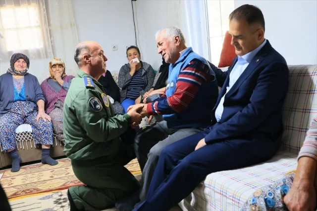 Şehit Emrah Kuran'ın Ailesinde Duygusal Anlar