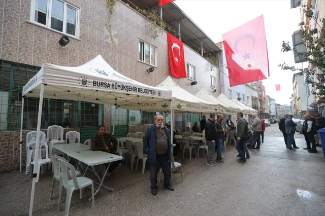 Bursa'da Şehit Ramazan Yağız İçin Duygusal Tören