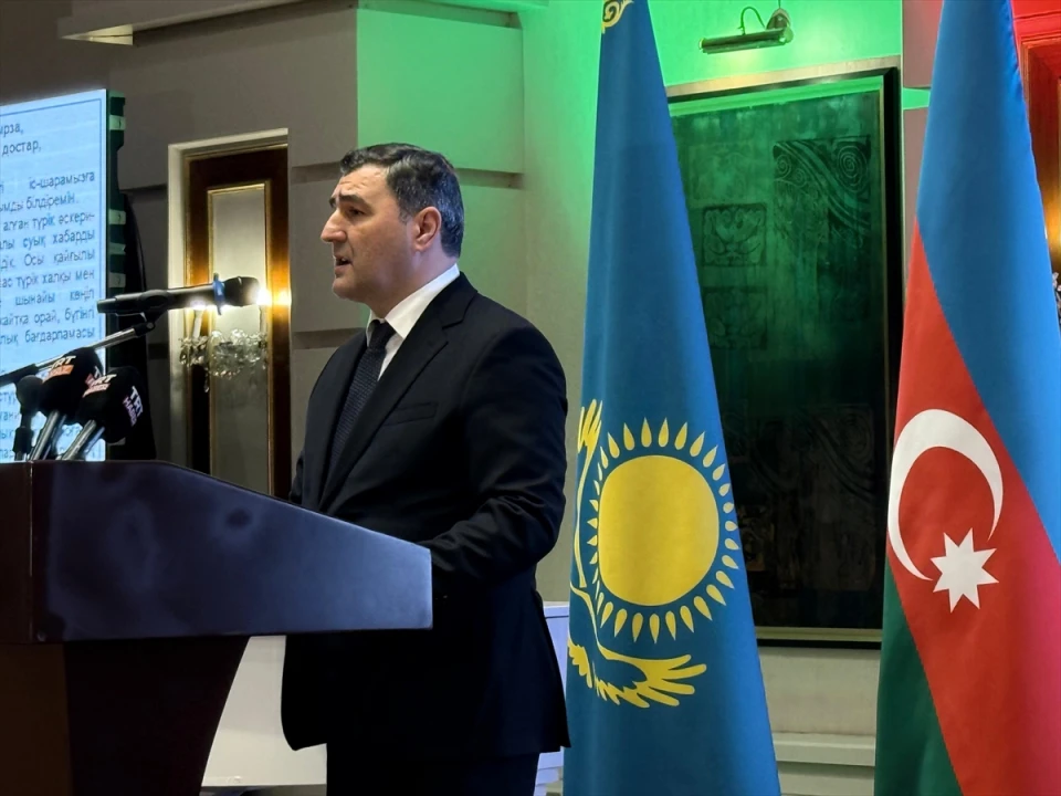 Azerbaycan'ın Zafer Günü Kazakistan'da Sessizce Kutlandı