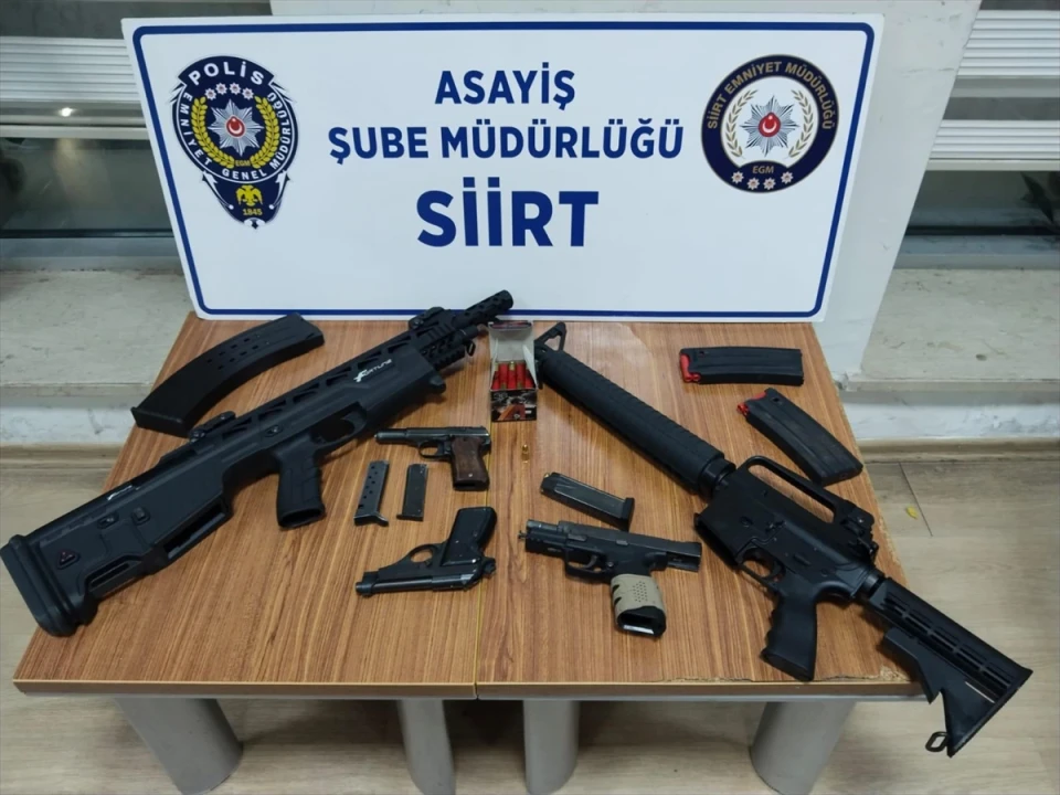 Siirt'te Yaşanan Silahlı Kavganın Ardından Üç Kişi Tutuklandı