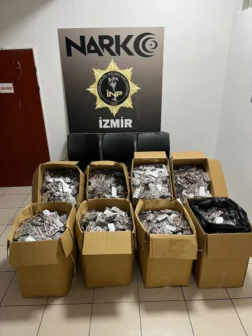 İzmir'deki dev uyuşturucu baskını şaşkına çevirdi