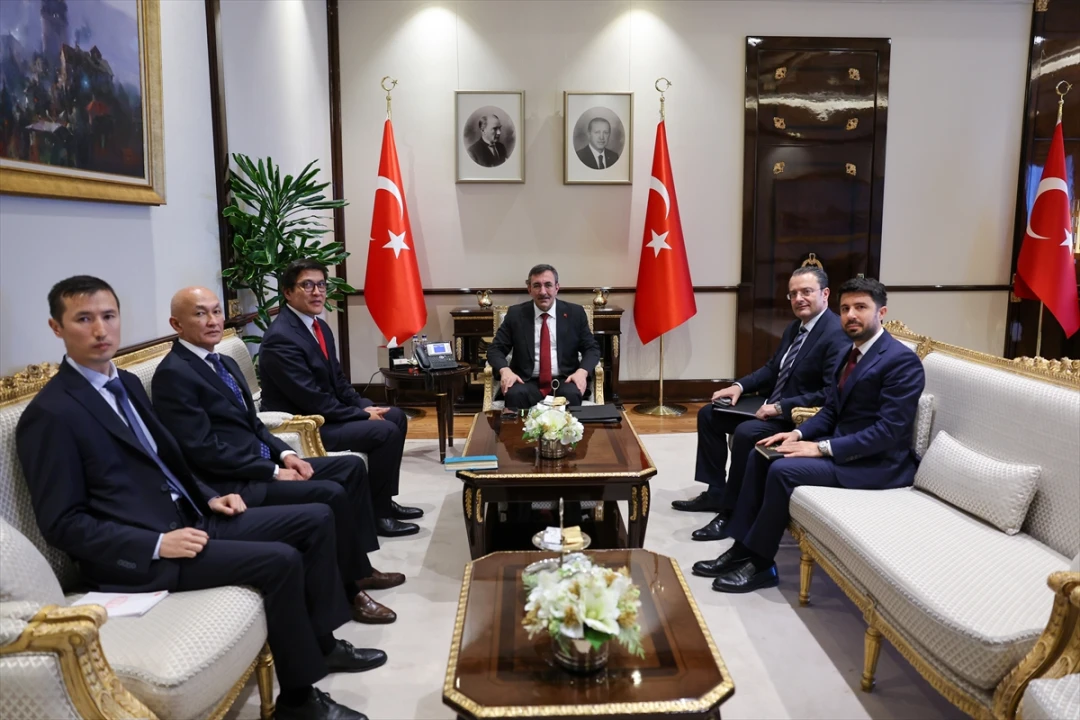 Cumhurbaşkanı Yardımcısı Yılmaz'dan Stratejik Kırgızistan Görüşmesi