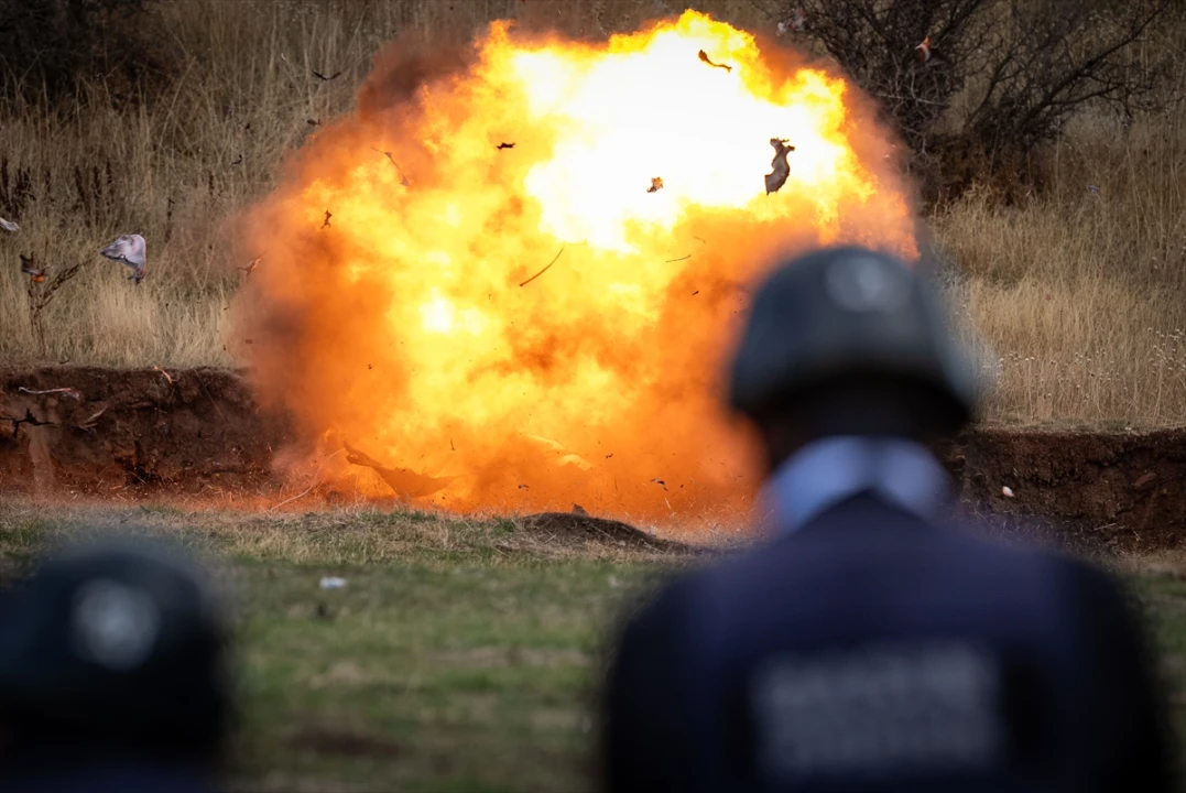 Anadolu Ajansı'nın Savaş Muhabirliği Eğitiminde Heyecan Dolu Anlar