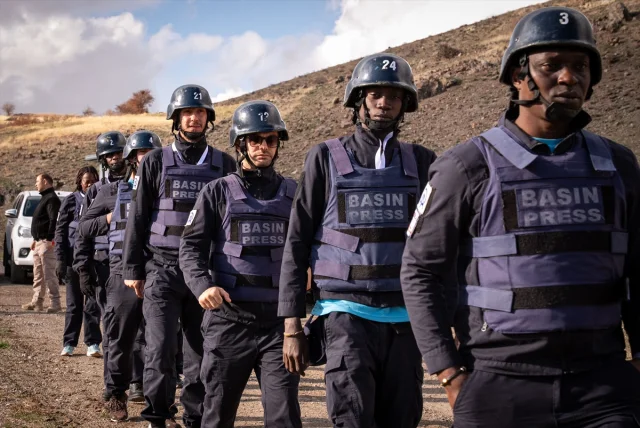 Anadolu Ajansı'nın Savaş Muhabirliği Eğitiminde Heyecan Dolu Anlar