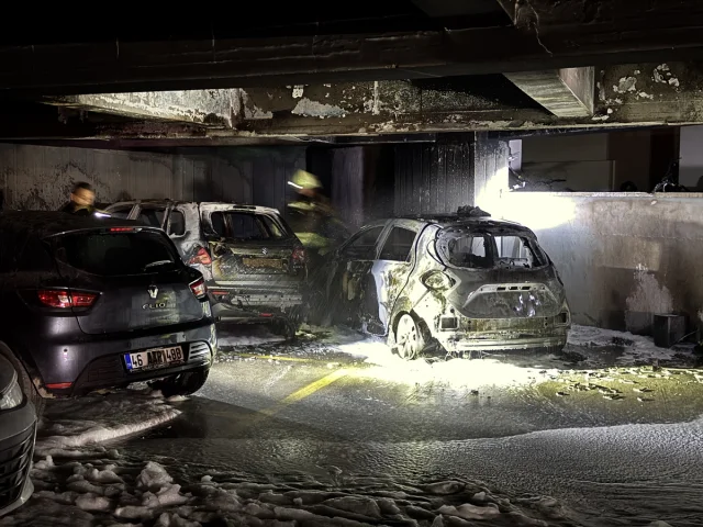 Kahramanmaraş'ta Otopark Yangını: Dumandan Etkilenen 18 Kişi Var