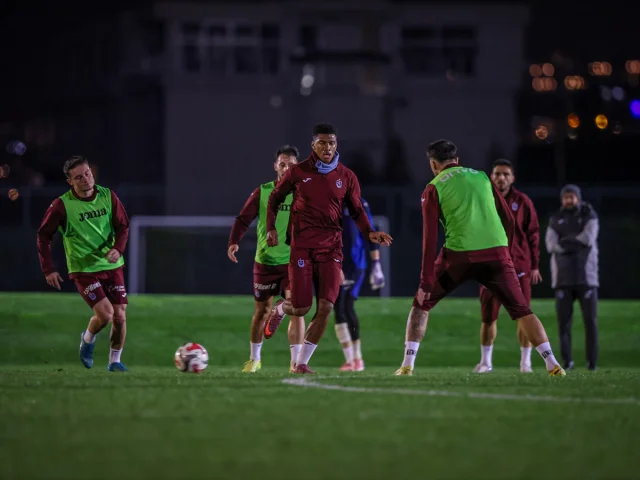 Trabzonspor'un Başakşehir Maçına Hazırlık Süreci Başladı