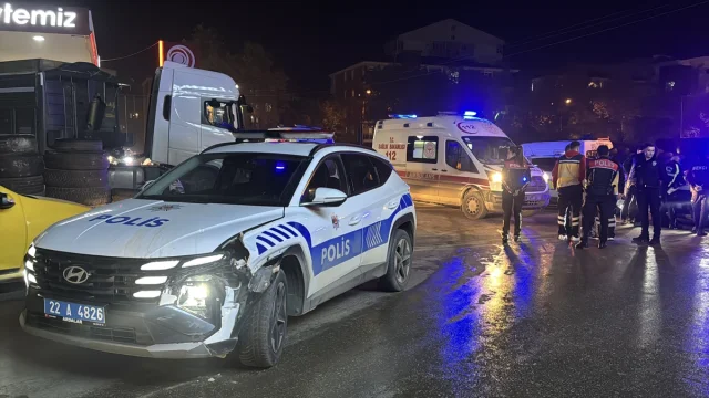 Edirne'de Polisle Nefes Kesen Bir Kovalamaca