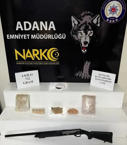 Adana'da Uyuşturucu Operasyonu Şaşırtıcı Sonuçlar Ortaya Çıkardı