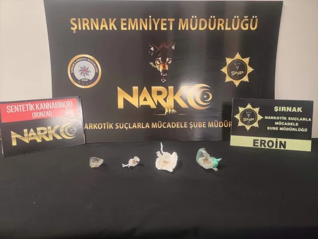 Şırnak'ta Sabaha Karşı Operasyon Uyuşturucu Çetesini Çökertti