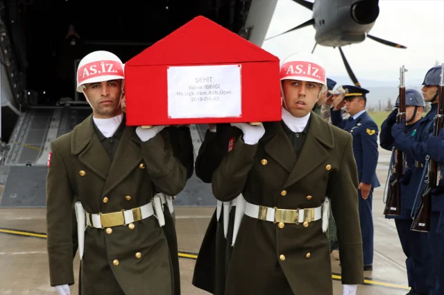 Amasya'da Şehitlerle Duygusal Veda