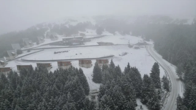 Kümbet Yaylası'nda Eşsiz Kar Manzarası