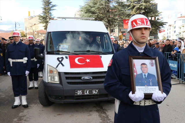 Amasya'da hüzünlü veda: Şehit Hamdi Armağan Kaplan sonsuzluğa uğurlandı