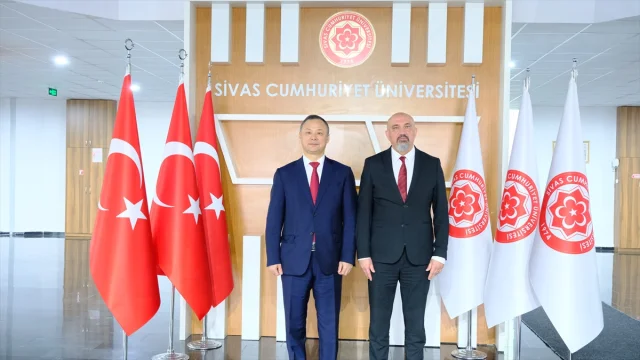 Kırgızistan Büyükelçisinin Sivas Ziyareti Eğitim Alanında Yeni Fırsatlar Sunuyor