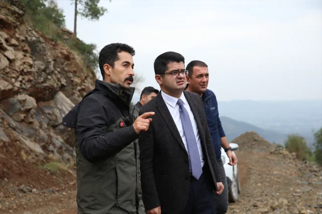 Hatay'da Orman Yangını Tehlikeyi Savdı