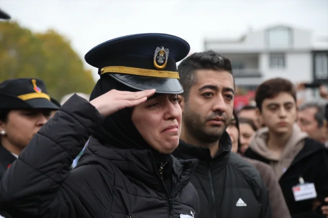 Samsun'da Şehit Asker Emre Altıok'a Hüzünlü Veda