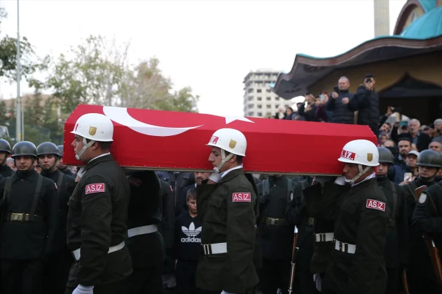 Gürcistan-Azerbaycan Sınırında Şehit Düşen Hava Uçak Bakım Astsubay Başçavuş Burak Özkan Niğde'de To...