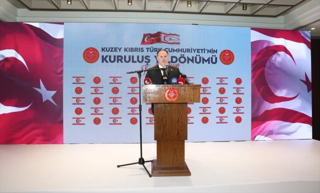 KKTC Cumhuriyet Bayramı'nda Tarihi Resepsiyon