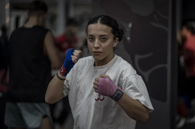 Milli sporcular Palandöken'de şampiyona öncesi güç topluyor
