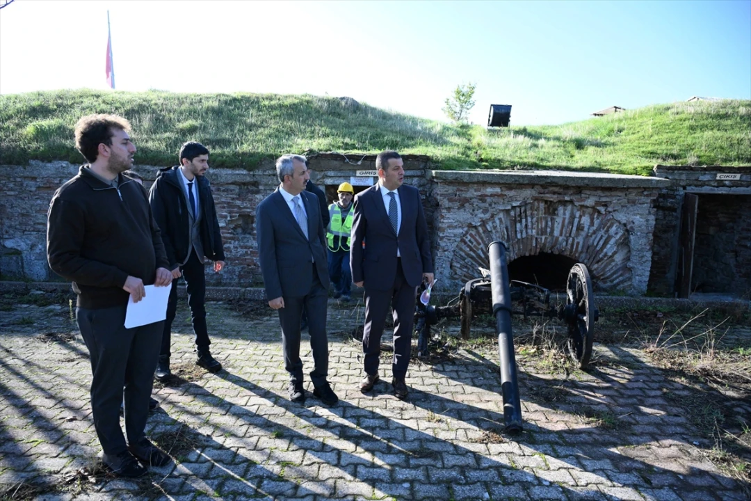 Edirne'nin Tarihi Kıyık Tabya'sında Restorasyon Rüzgarı