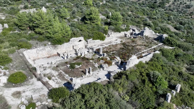 Antalya'nın Sırrı Xanthos Antik Kenti Tarihi Kimliğini Koruyor