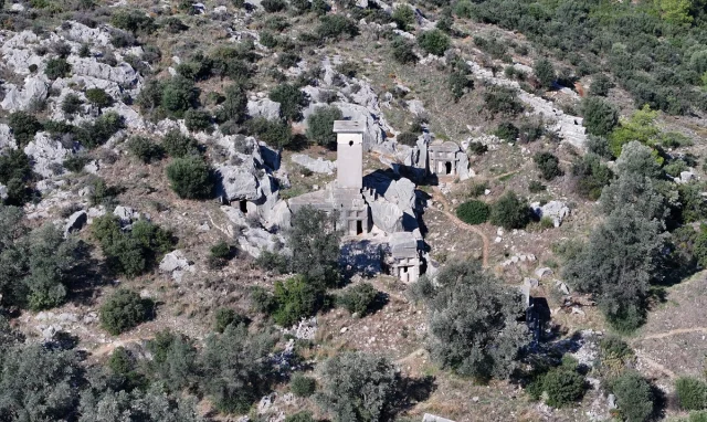 Antalya'nın Sırrı Xanthos Antik Kenti Tarihi Kimliğini Koruyor
