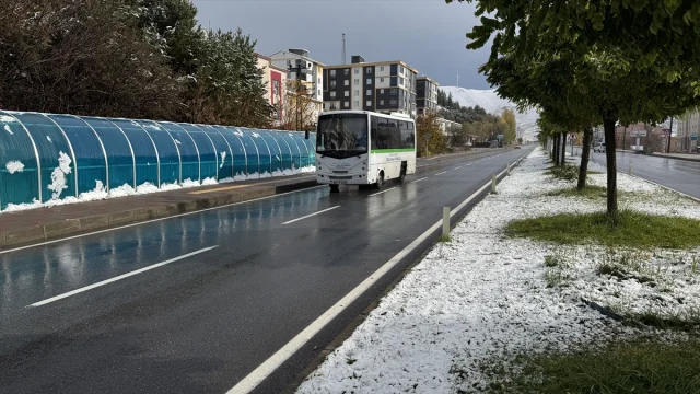 Üç Doğu İlimizi Yeni Kar Örtüsü Beyaza Bürüdü