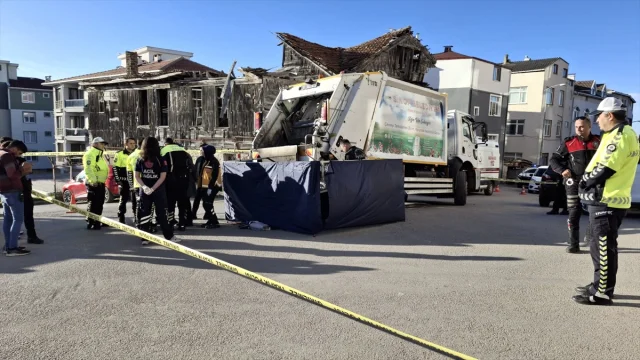 Sinop'ta çöp kamyonu kazası bir can aldı