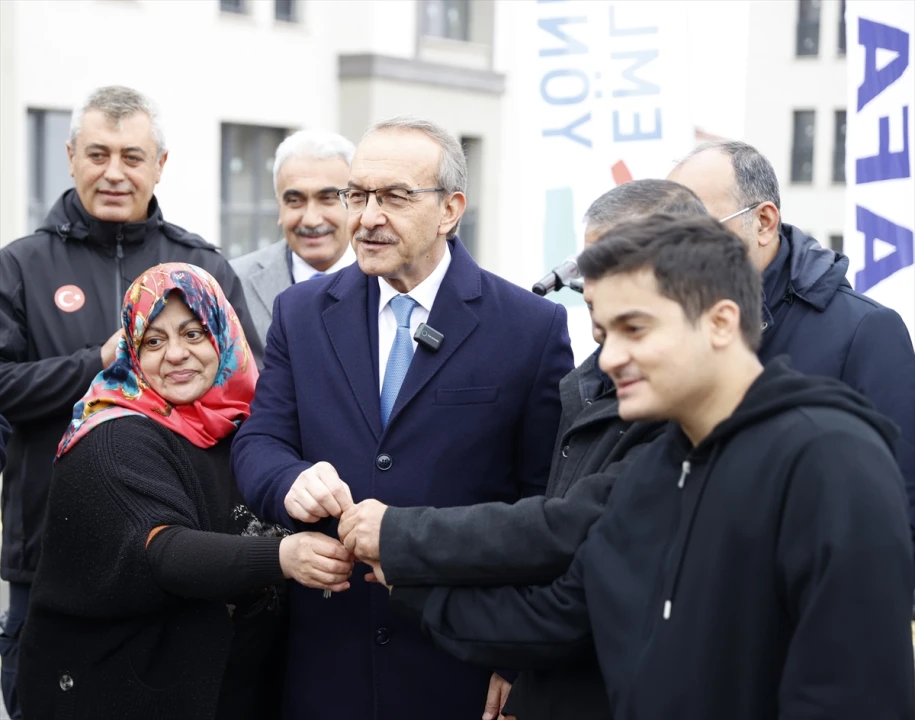 Malatya'da Deprem Konutlarının Tesliminde Heyecan Devam Ediyor