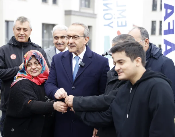 Malatya'da Deprem Konutlarının Tesliminde Heyecan Devam Ediyor