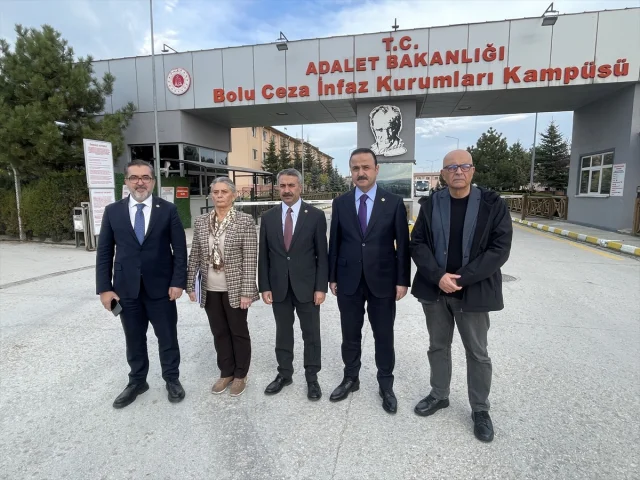 TBMM Komisyonu Bolu Cezaevlerinde İnsan Hakları İncelemesi Yaptı