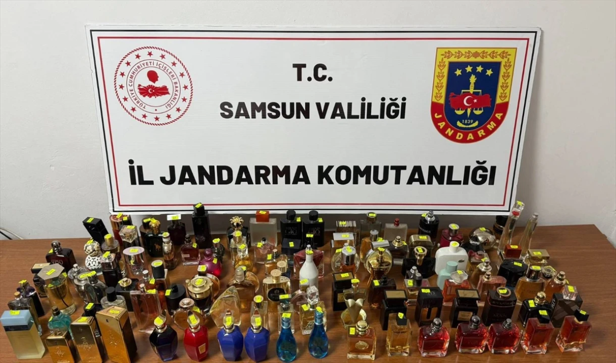 Samsun'da Kaçak Parfüm Operasyonu Geniş Ses Getirdi