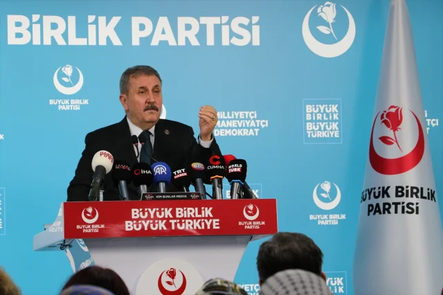 Mustafa Destici: Milliyetçi Ekonomi ile Çıkış Yolu Bulabiliriz
