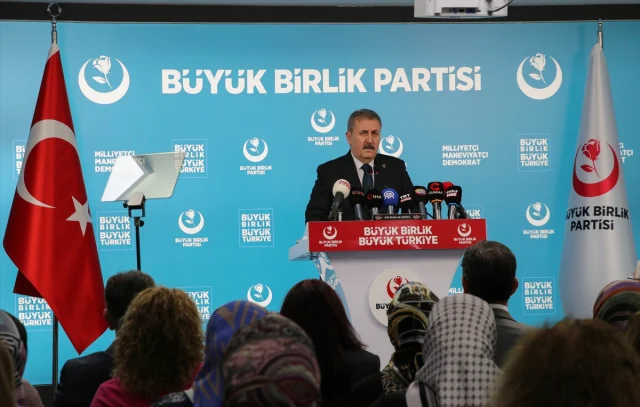 Mustafa Destici: Milliyetçi Ekonomi ile Çıkış Yolu Bulabiliriz
