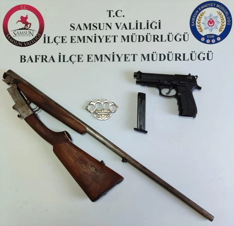 Samsun'da Havaya Ateş Eden Kişi Yakalandı: Sosyal Medya Paylaşımı Ele Verdi