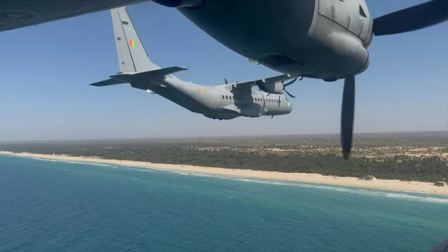 Türk Deniz Kuvvetleri Senegalli Pilotlara Havada Eğitim Veriyor
