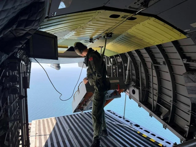 Türk Deniz Kuvvetleri Senegalli Pilotlara Havada Eğitim Veriyor