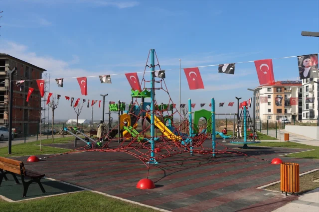 Kırklareli'nde Şehit Anıl Yalap'ın İsmiyle Açılan Park Coşkuyla Açıldı