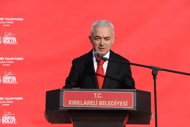 Kırklareli'nde Şehit Anıl Yalap'ın İsmiyle Açılan Park Coşkuyla Açıldı