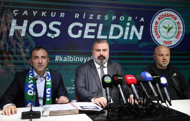 Çaykur Rizespor'un Yeni Dönemi Recep Uçar'la Başlıyor