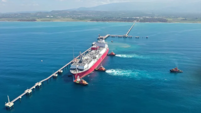 Ertuğrul Gazi FSRU'nun Gaz İletim Sistemine Katkısı Dudak Uçuklatıyor