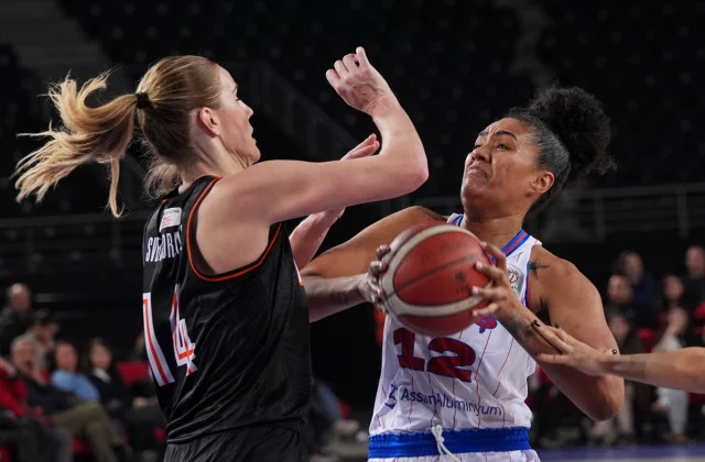 Halkbank Kadınlar Basketbol Türkiye Kupası'nda Nefes Kesen Çeyrek Final