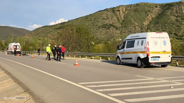Tokat’ta motosiklet kazasında sürücü hayatını kaybetti
